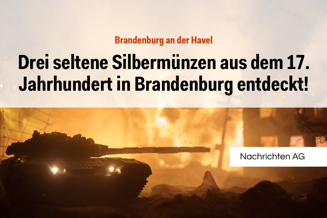 Drei seltene Silbermünzen aus dem 17. Jahrhundert in Brandenburg entdeckt!
